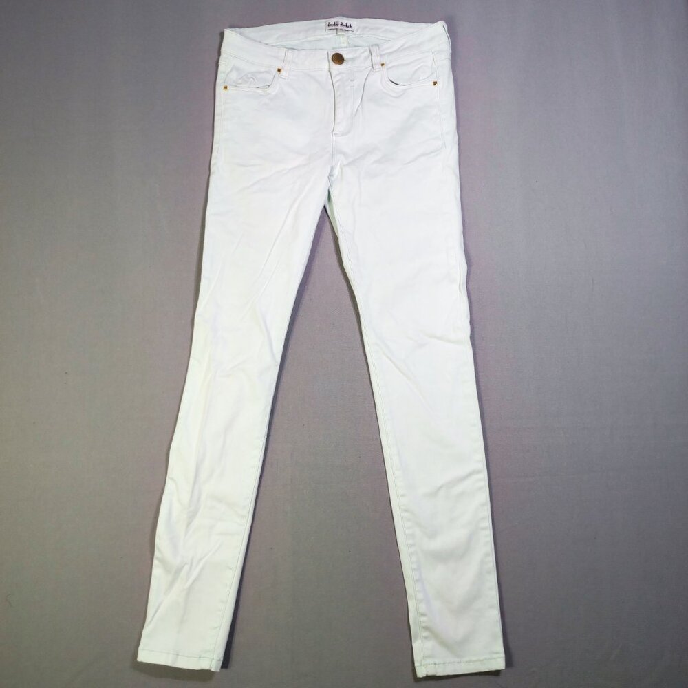 Lady Dutch High Society jeans women's size 28 light mint colour skinny